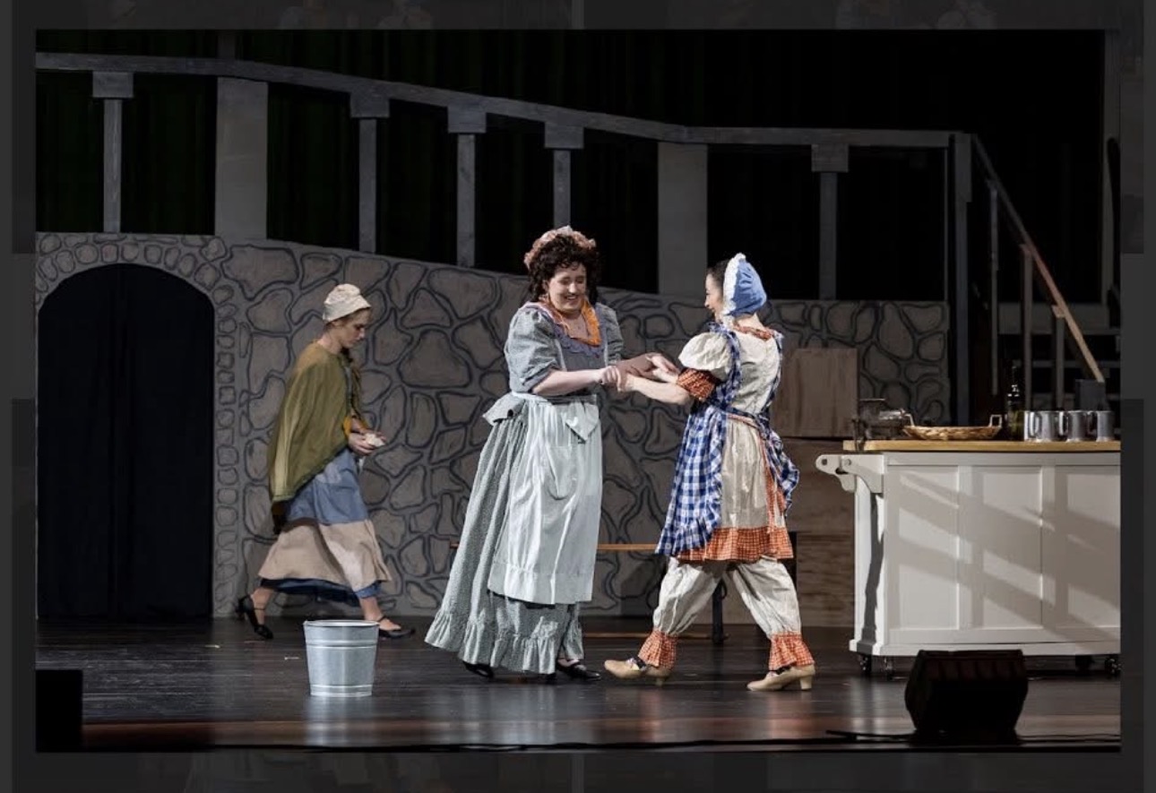 On-stage scene